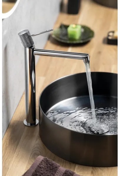 Sapho - Miscelatore per lavabo SOLARIS 32 cm, cromo lucido