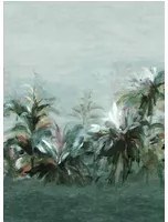 Clarke & Clarke Tapete Alberi - Teal/ Fuchsia Banner