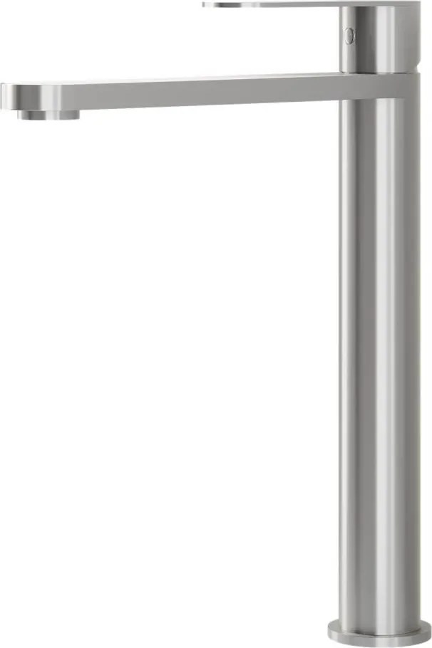 Miscelatore per lavabo TARNBY 27,3 cm in acciaio inossidabile spazzolato