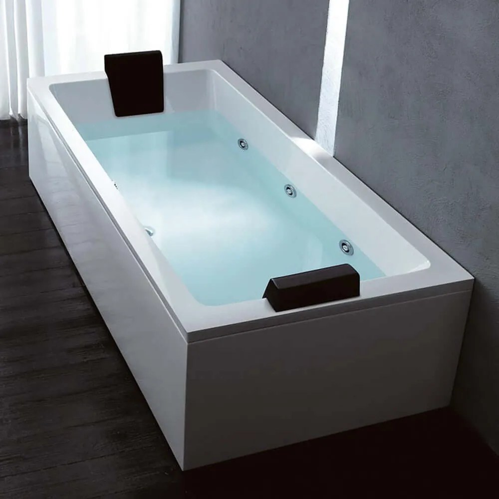 Vasca da bagno idromassaggio 190 cm Treesse Mod. Quadra 199