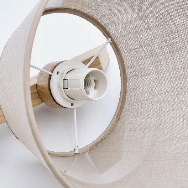 Lampada da parete ANTONIO 1xE14/40W/230V rovere