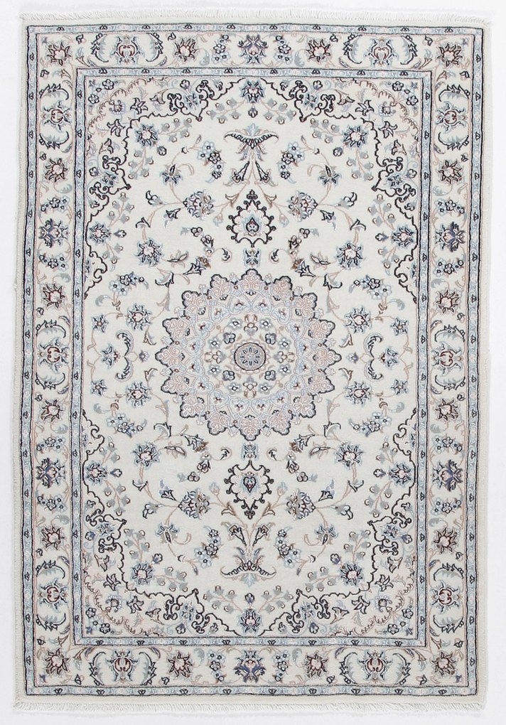 Nain Tappeto 90x140 (Iran) Annodato A Mano