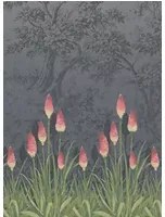 Little Greene Carta da parati Upper Brook Street - Minuit