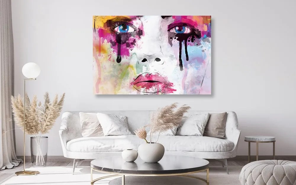 Quadro su tela – Donna alla moda