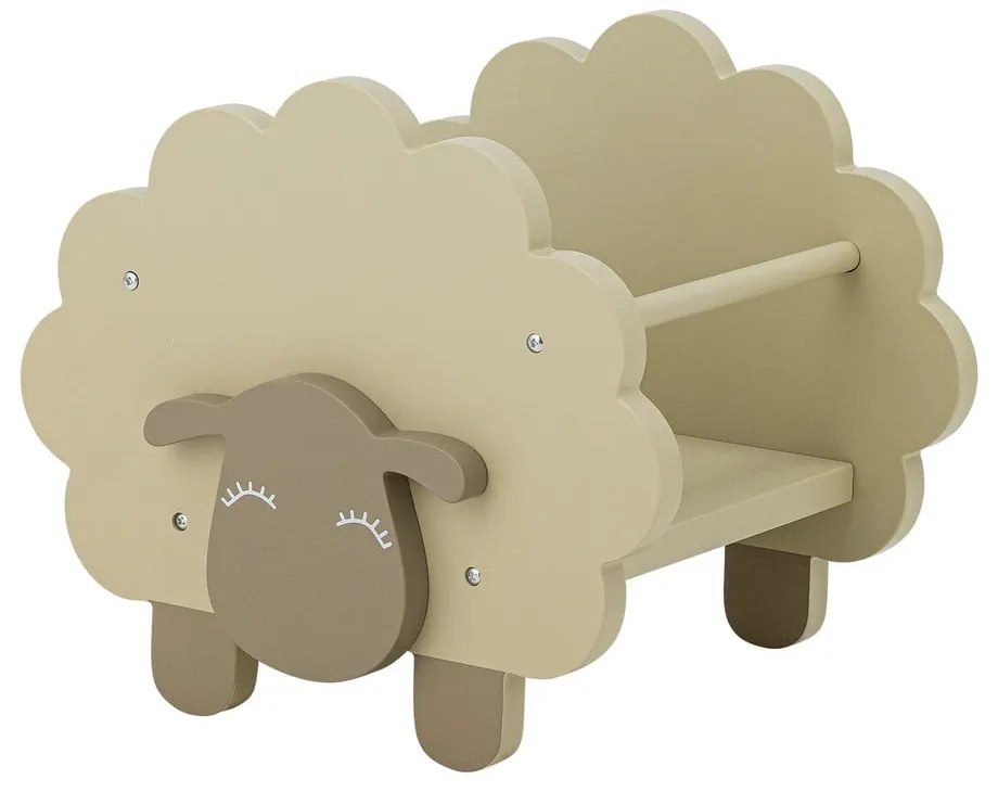 Libreria per bambini beige 30,5x30x35 cm Dolly - Bloomingville Mini