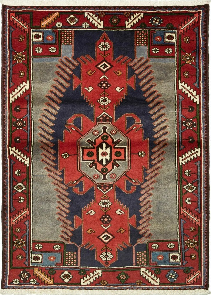 Hamedan Tappeto 150 x 110 (Iran) Annodato A Mano