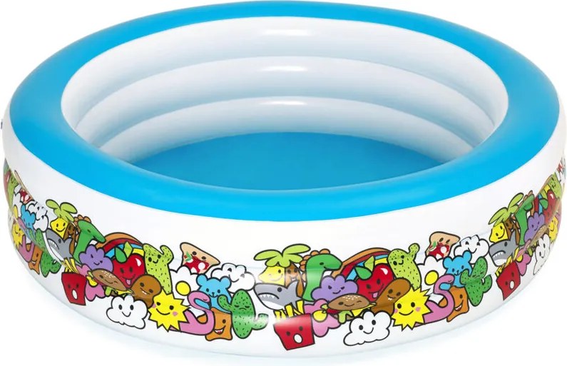 Piscina Gonfiabile per Bambini Bestway Animali Colorati 193x53 cm