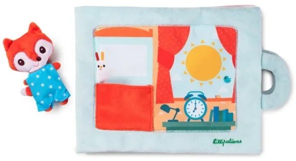 Lilliputiens - Libro tessile Buongiorno Volpe Alice