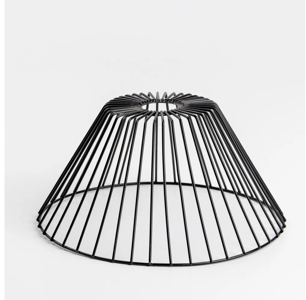 Paralume universale CURITIBA Ø 30 cm nero