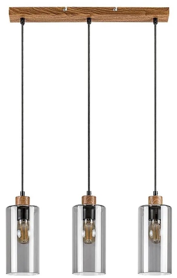 Rabalux 72123 - Lampadario a cavo TANNO 3xE27/25W/230V