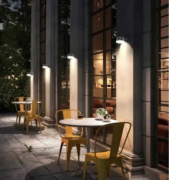 Viking - applique solare a LED dimmerabile con sensore LED/1W/3,7V IP44 4000K