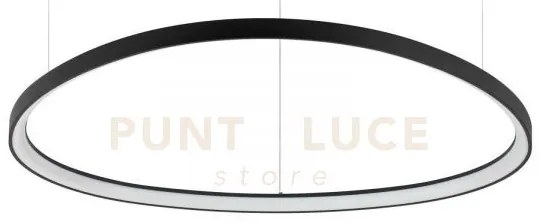 Gemini sospensione led 78 w on-off 8700 lm 3000 k bianco 99,5cm
