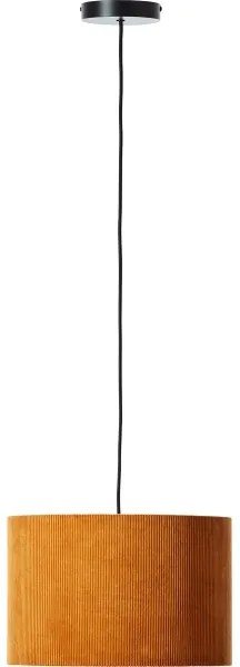 Brilliant - Lampadario a sospensione con filo TONY 1xE27/20W/230V diametro 35 cm arancione