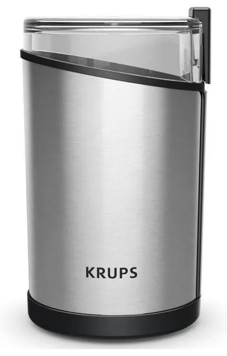 Krups - Macinacaffè elettrico in grani 85g FAST-TOUCH 200W/230V cromo