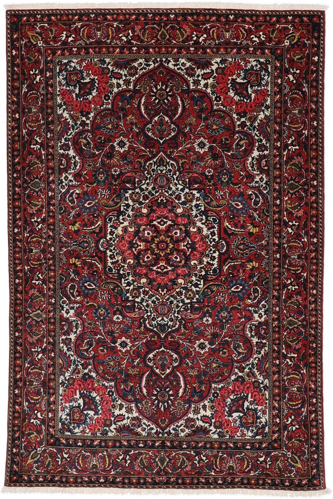 Bakhtiar Tappeto persiano 220 x 140 (Iran) Annodato A Mano