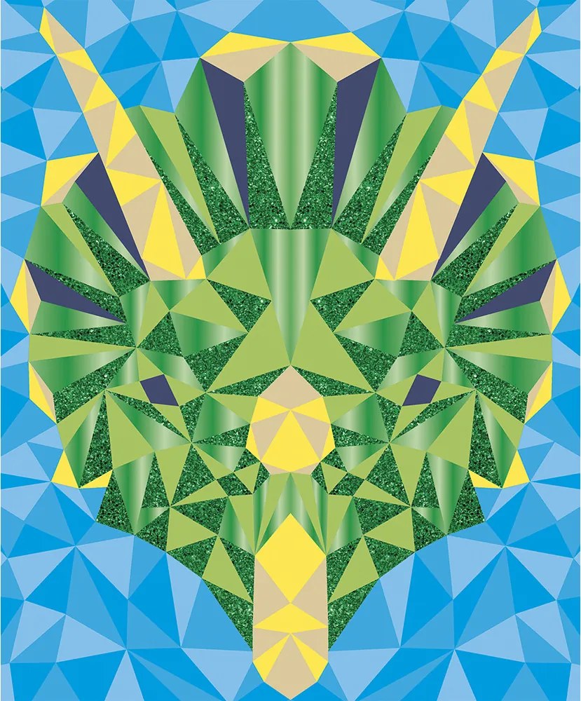 Atelier per bambini maxi - Mosaico - Dinosauri