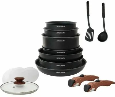 Batteria da Cucina Arthur Martin AM1502 15 Pezzi