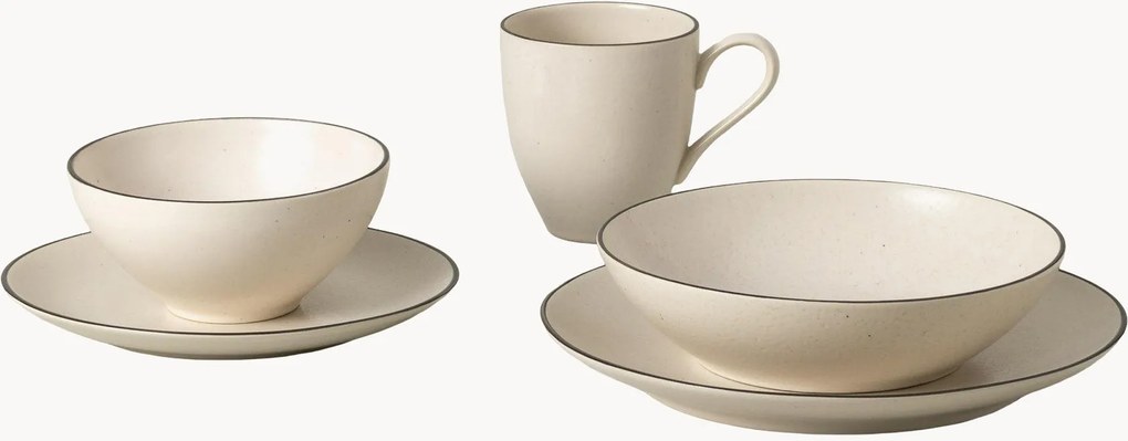 Servizio di piatti Augusta, set da 5