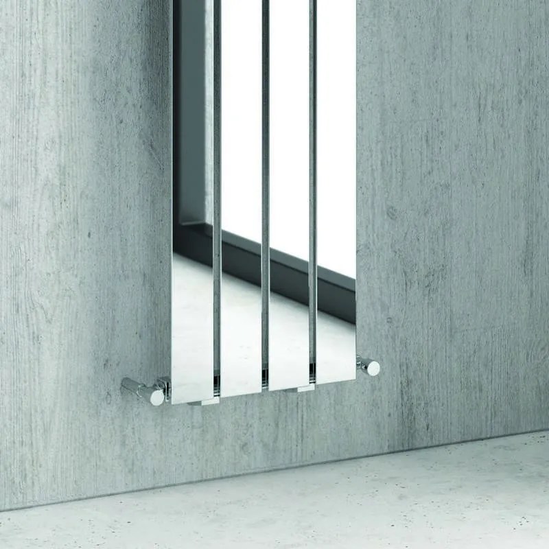 Kamalu - termoarredo radiatore bagno 180x30cm con elementi piatti modello kam-370