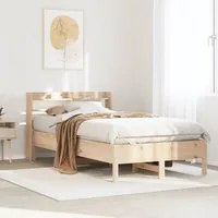 Letto senza Materasso 90x200 cm in Legno Massello di Pino 3306897