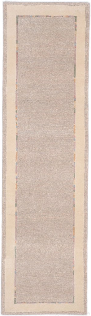 Nepal Tappeto 300 x 80 Beige (Nepal) Annodato A Mano