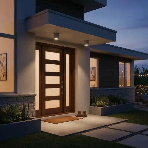 Ideal Lux - Luce Spot da bagno GUN 1xGU10/28W/230V IP55 marrone