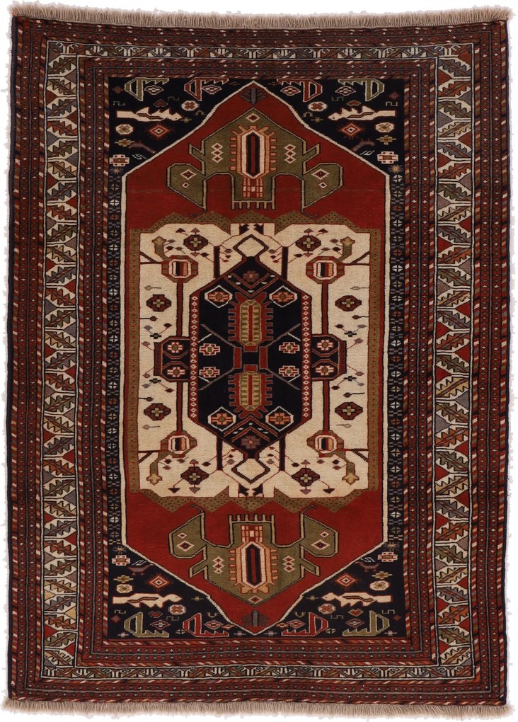 Tappeto 170x130 (Iran) Annodato A Mano