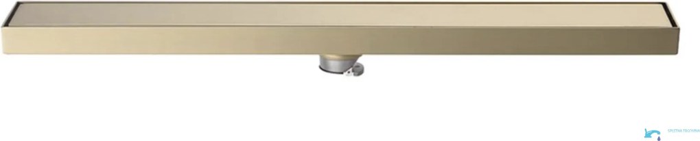 Canalina di scarico EYN GBK1004 in oro opaco, 60 o 80 cm — 80 cm