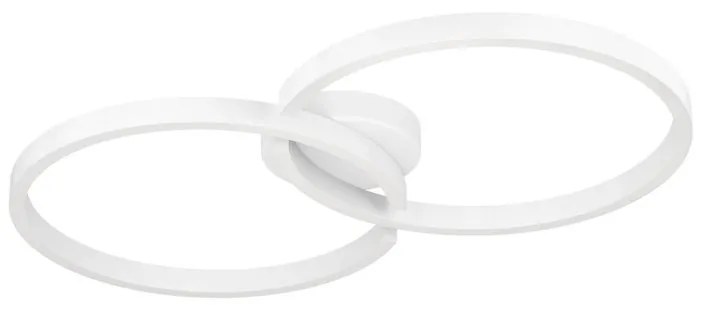 Plafoniera LED Amandolo, bianco67.5 cm, luce calda dimmerabile EGLO