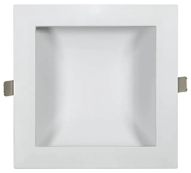 Faro LED da incasso Quadrato Luce INDIRETTA 20W Foro 155x155mm Colore  Bianco Naturale 4.000K