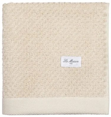 Telo da bagno La Maison Beige 100 % cotone 30 x 50 cm