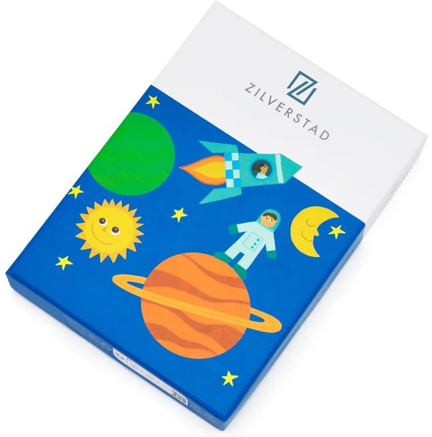 Posate per bambini in acciaio inox argento 4 pezzi Space - Zilverstad