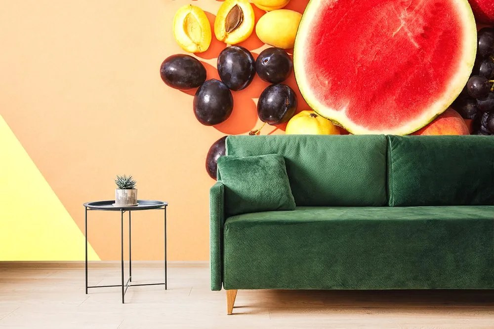 Carta da parati autoadesiva – Frutta estiva succosa