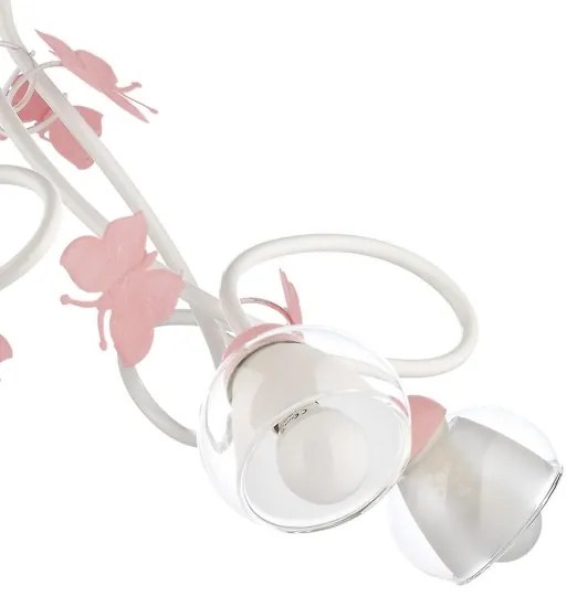 ONLI - Lampadario per bambini BUTTERFLY 5xE14/6W/230V