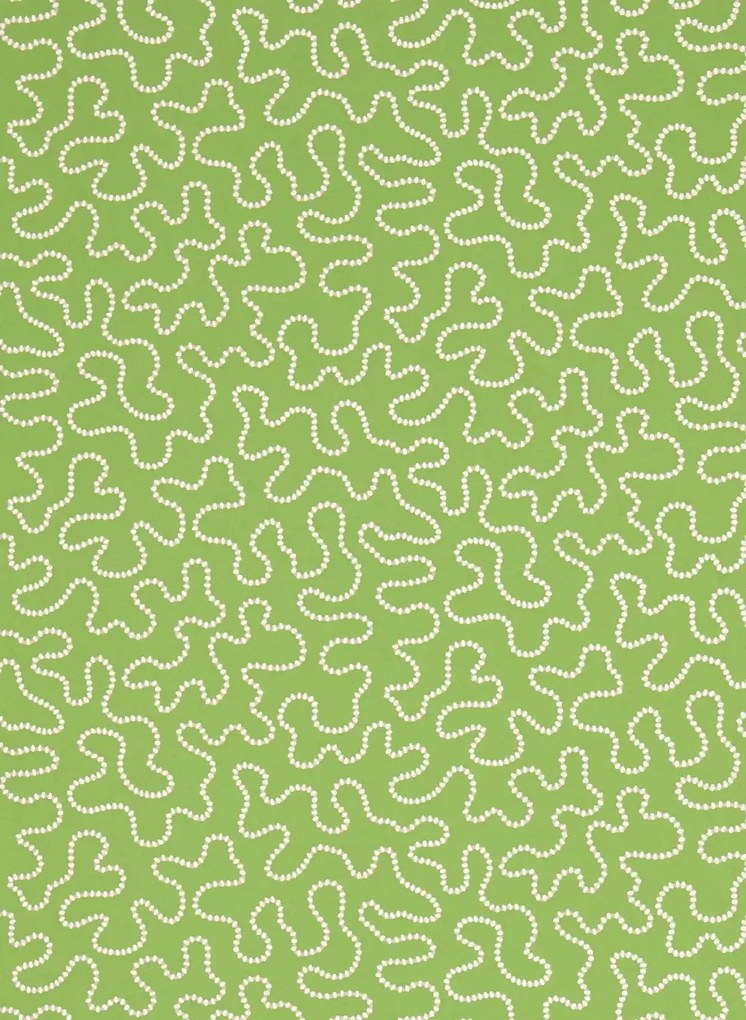 Harlequin Carta da parati Wiggle - Peridot/ Rose Quartz