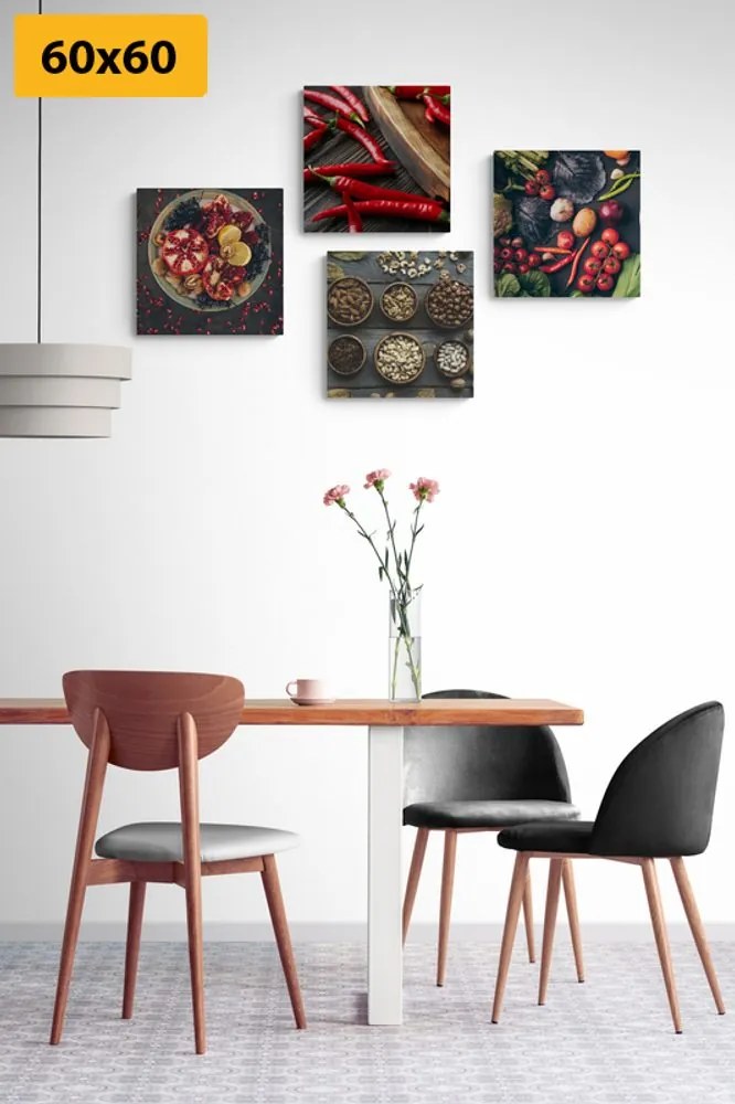 Set di quadri – Specialità culinarie