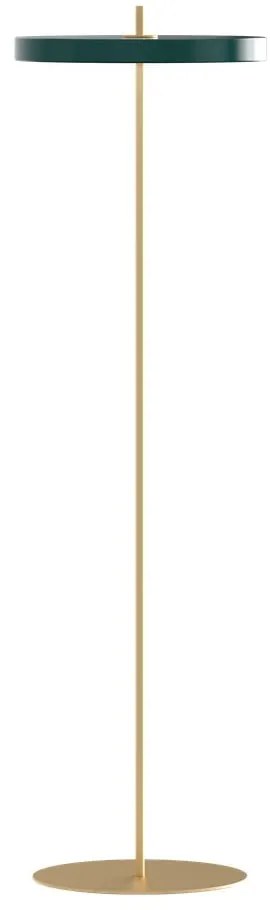 Lampada da terra dimmerabile a LED verde scuro con paralume in metallo (altezza 151 cm) Asteria Floor - UMAGE