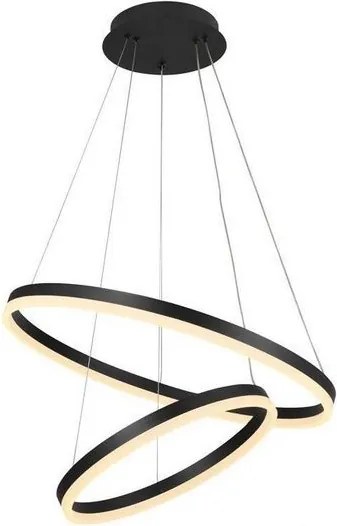 Lampadario a sospensione con filo LED dimmerabile LED/70W/230V 3000-6500K + telecomando