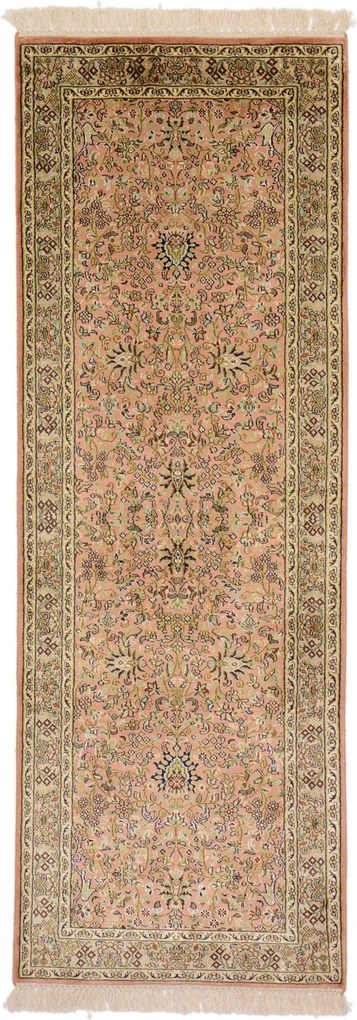 Cashmere Silk Tappeto 180x60 (Indian) Annodato A Mano