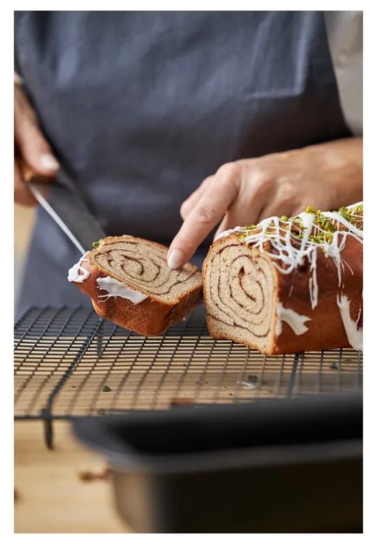 Stampo da forno in acciaio adatto per pane 13,5x35 cm Latte – Blomsterbergs