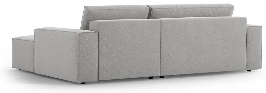 Divano letto angolare grigio chiaro (angolo destro) Jodie - Micadoni Home