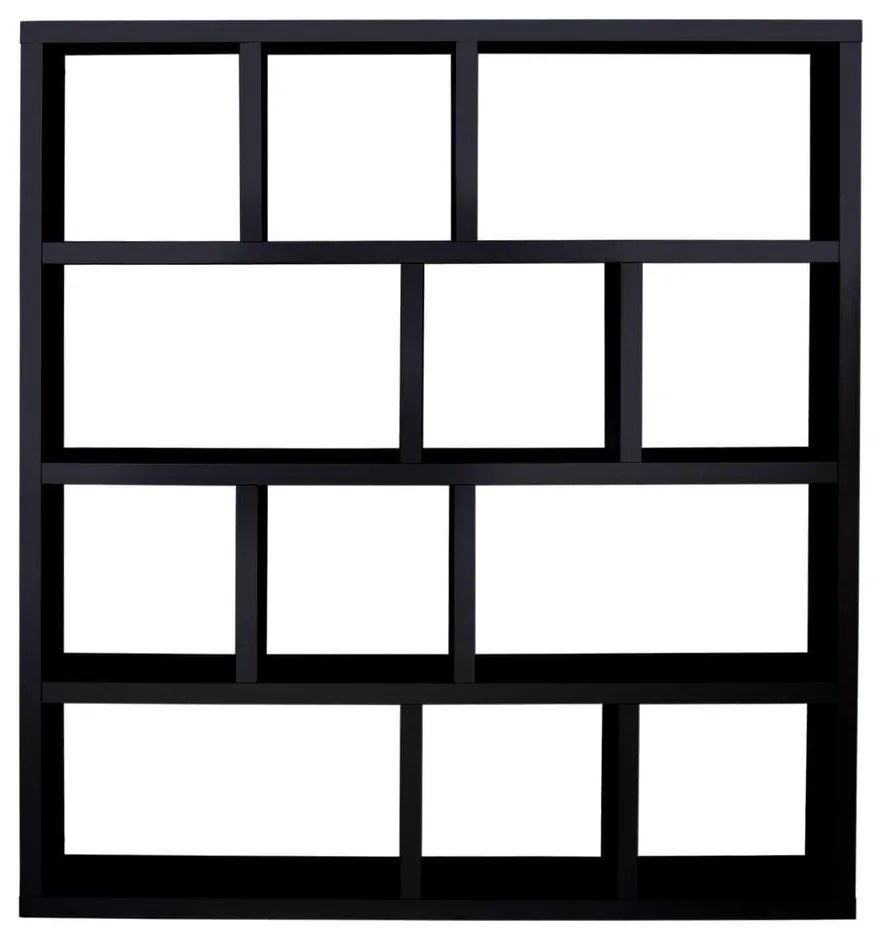 Libreria nera 150x159 cm Berlin - TemaHome