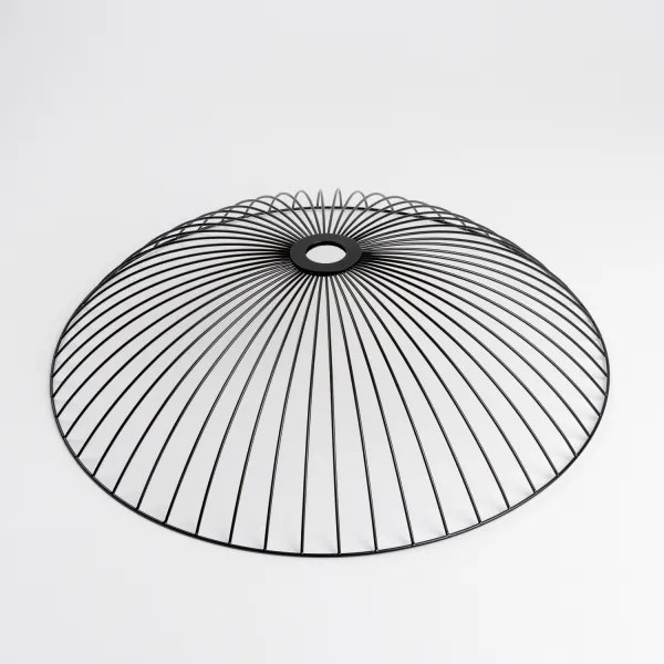 Brilagi - Lampadario LED su cavo CERIA WIRE 1xE27/40W/230V Ø 60 cm nero