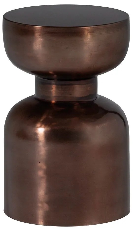 Tavolino rotondo in metallo ø 30 cm Frits – WOOOD