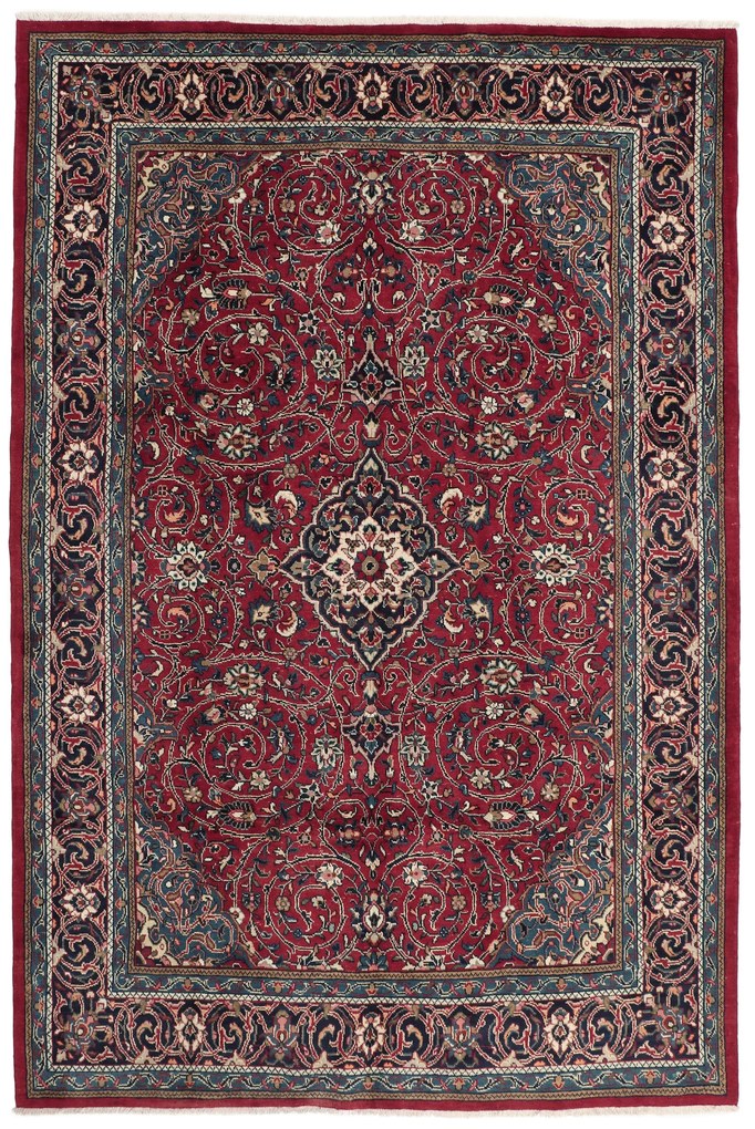 Mahal Tappeto 220x320 (Iran) Annodato A Mano