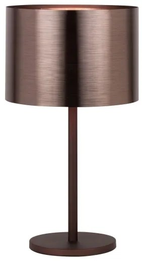 Eglo 39394 - Lampada da tavolo SAGANTO 1 1xE27/60W/230V rame