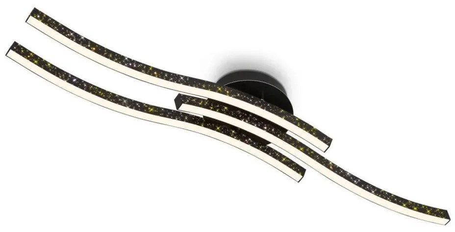 Brilo - Plafoniera LED LED/19W/230V 3000K nero