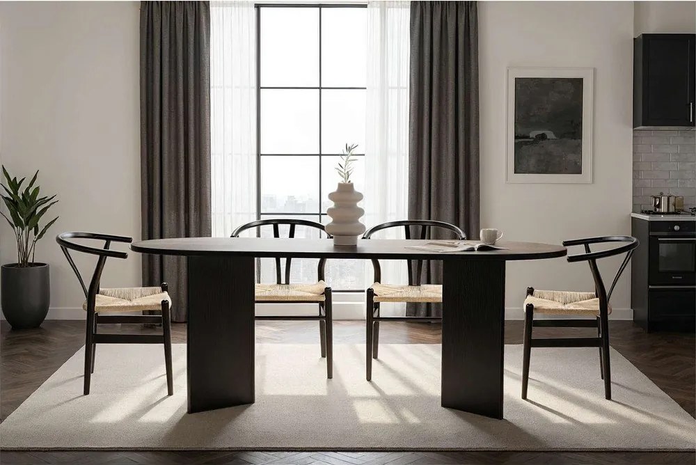 Tavolo da pranzo opaco 90x200 cm Sabella – Kalune Design