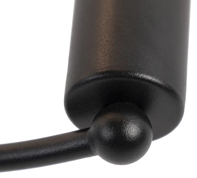 Lampada da soffitto intelligente nera con 4 G95 WiFi - Facil