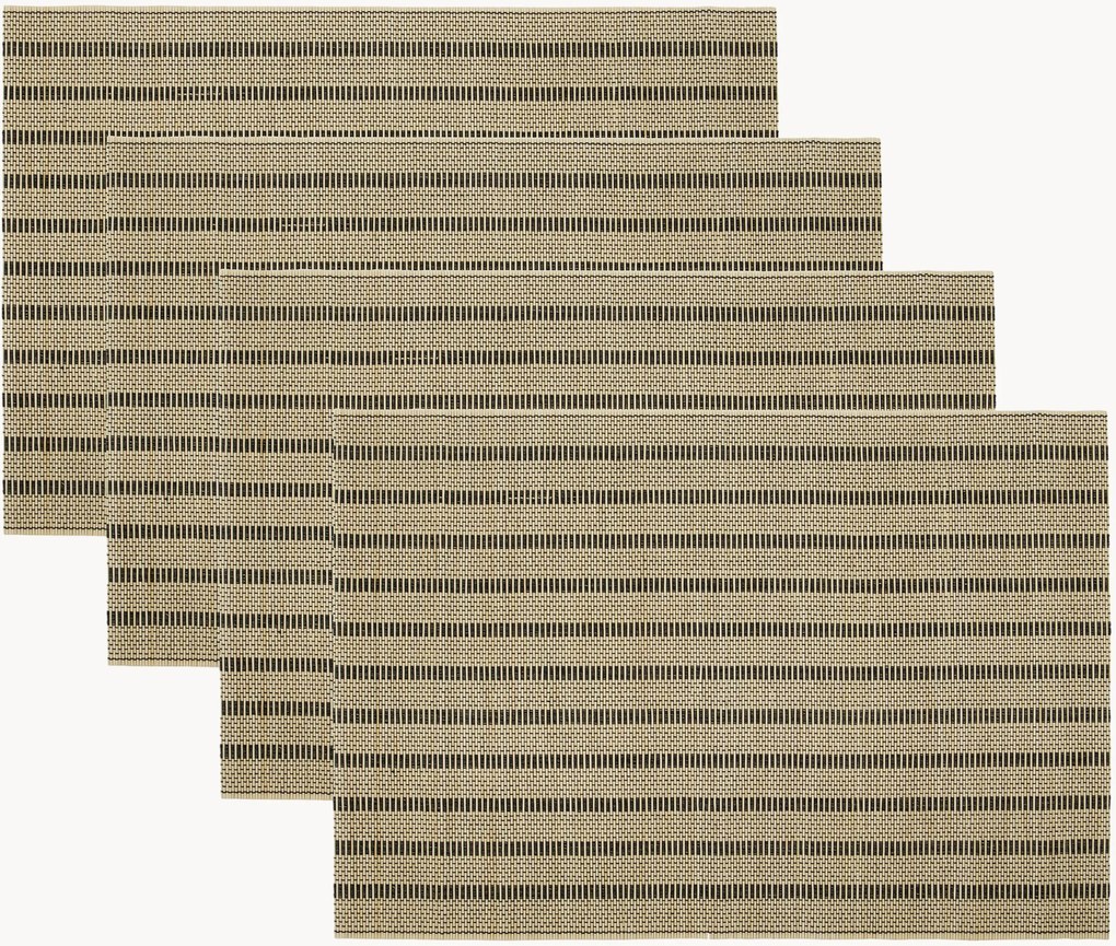 Tovagliette americane fatte a mano Fica 4 pz